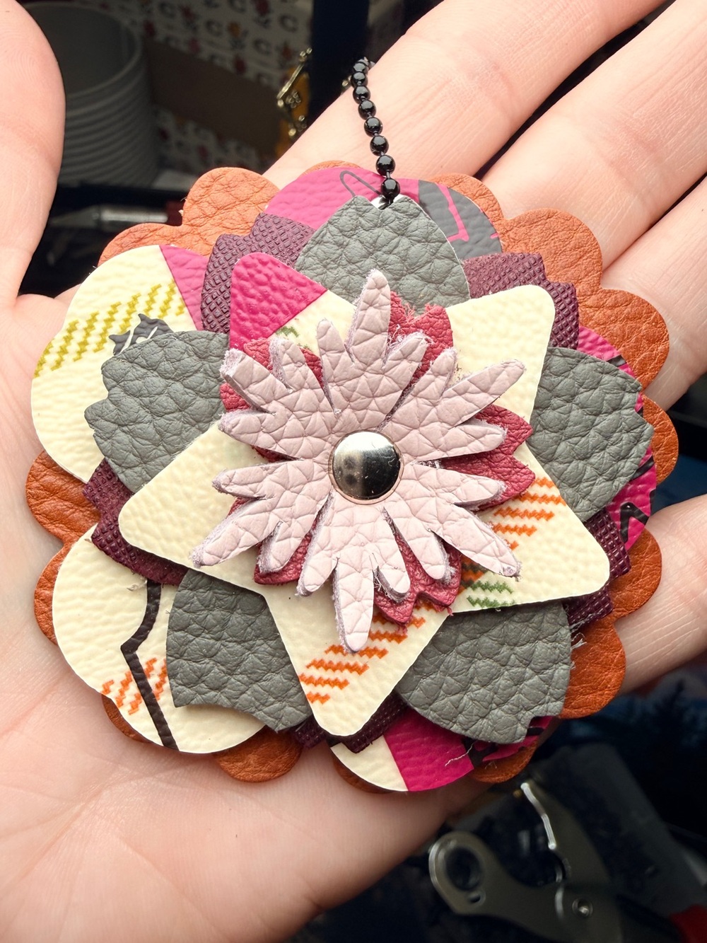 Handmade Floral Charm